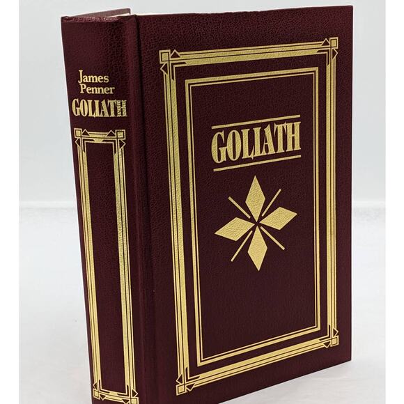Goliath Life Of Robert Schuller By James Penner Leather Bound Collectors Edition - Picture 1 of 15